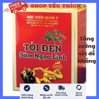 Tỏi Đen Sâm Ngọc Linh - Học viện Quân Y- Giảm đường huyết, chống tăng huyết áp, giúp phòng ngừa biến chứng tiểu đường.