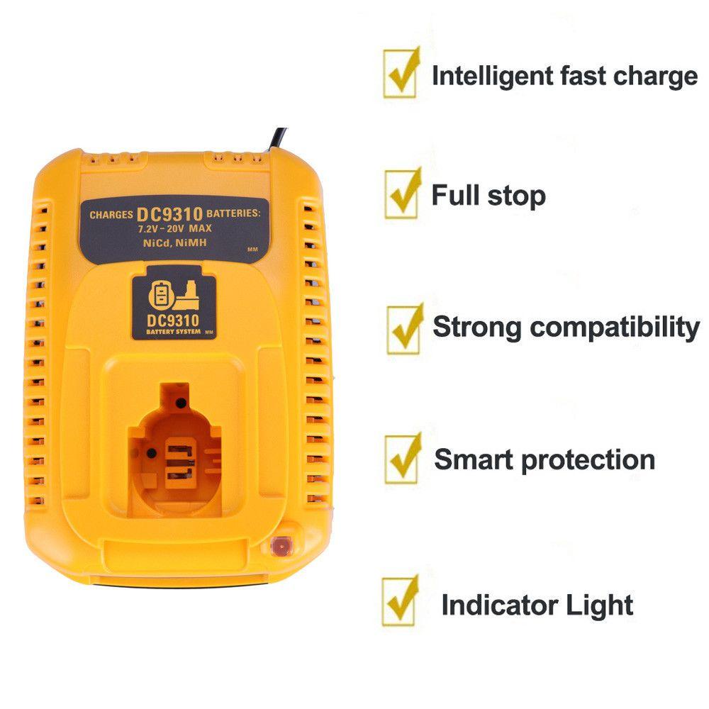 Dây Cáp Sạc Pin Máy Khoan Dewalt 7.2V-18V Nicad &amp; Nimh