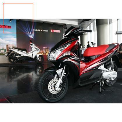 Chắn bùn sau đuôi bắt biển abl 110 đầu to air blade 110 (2011-2012)honda