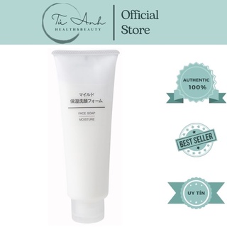Sữa rửa mặt muji face soap nhật bản 120g
