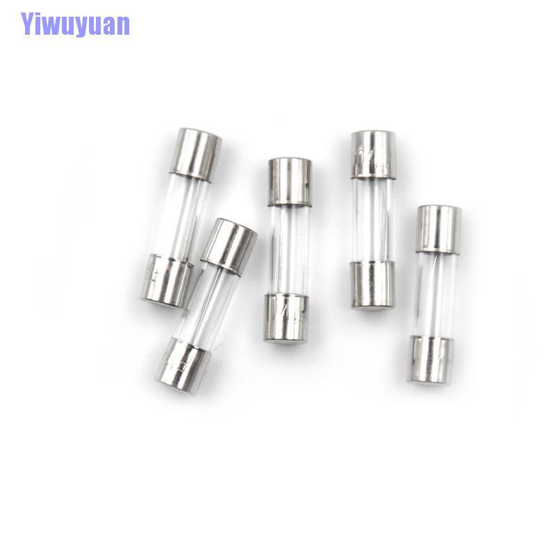 Hộp 100 Linh Kiện Điện Tử 5x20mm 10a 250v 10 Amp Kính