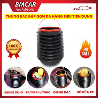 Thùng Đựng Rác Gấp Gọn Cho Ô Tô Siêu Tiện Lợi