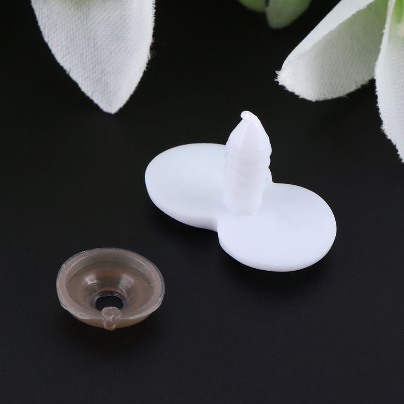 Set 10 Mắt Nhựa Gắn Gấu Bông An Toàn Dễ Thương Cr