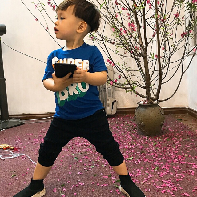 Áo phông xuất dư bé trai