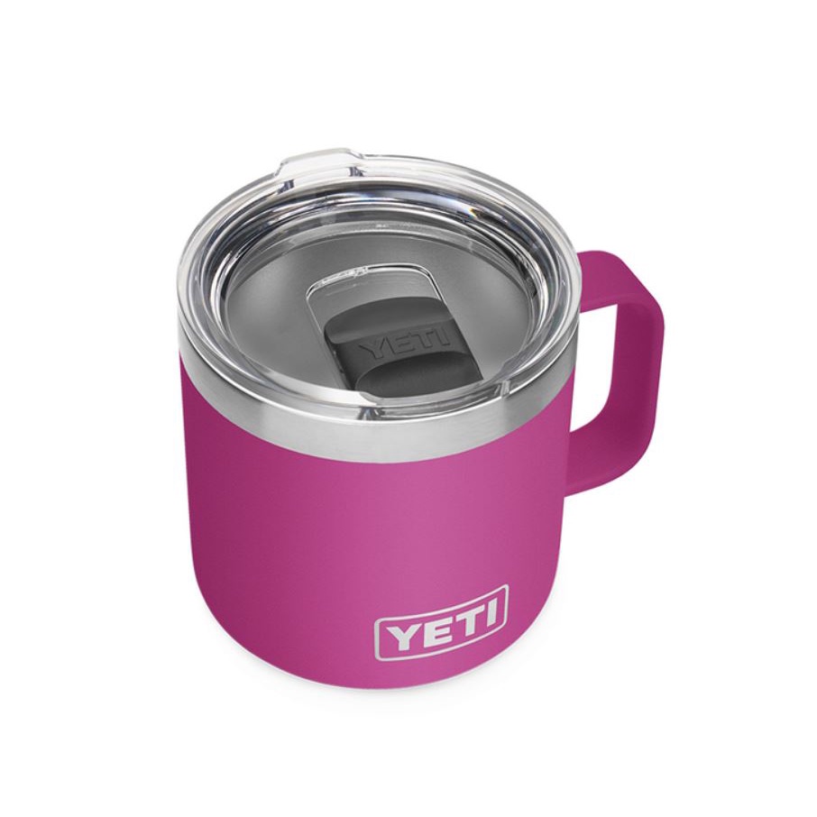 Ly giữ nhiệt YETI 14oz Mug Prickly Pear Pink nắp MagSlider (414ml) - Stainless Steel (Thép không gỉ cao cấp) - Bill Mĩ