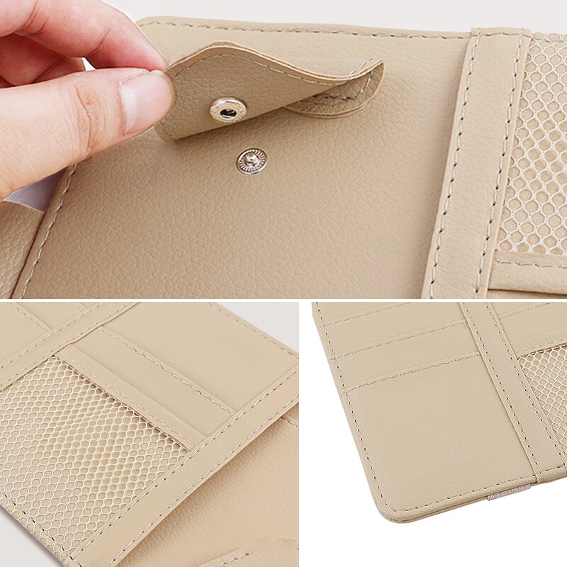 Túi đựng đồ SEAMETAL gắn tấm che nắng trên xe ô tô 310MM * 150MM