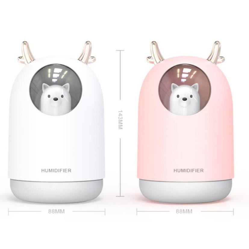 Máy phun sương mini Humidifier M106, dung tích 300ml, nhỏ gọn và đáng yêu