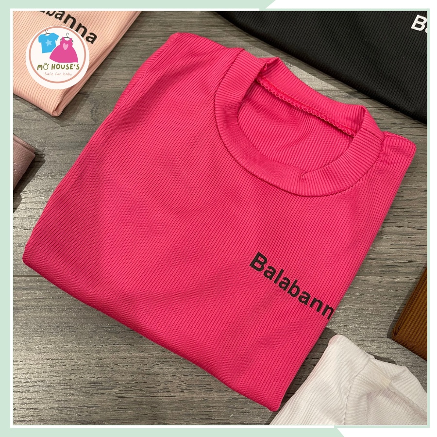 Áo giữ nhiệt thun tăm cho bé trai và bé gái từ 10kg đến 18kg AGN02