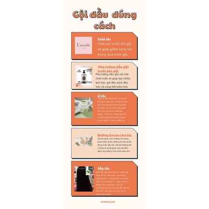 DẦU GỘI & Ủ TÓC L’aturelle HÀNG CHÍNH HÃNG