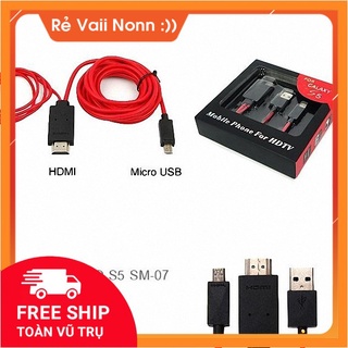 [Android] Cáp HDMI Kết Nối Từ Điện Thoại Sang TiVi Full HD |Uytin