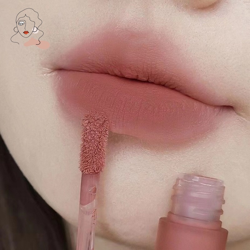 Son Môi Dạng Lỏng Lâu Trôi Chống Thấm Nước Màu Nhung Lì Gợi Cảm Thời Trang