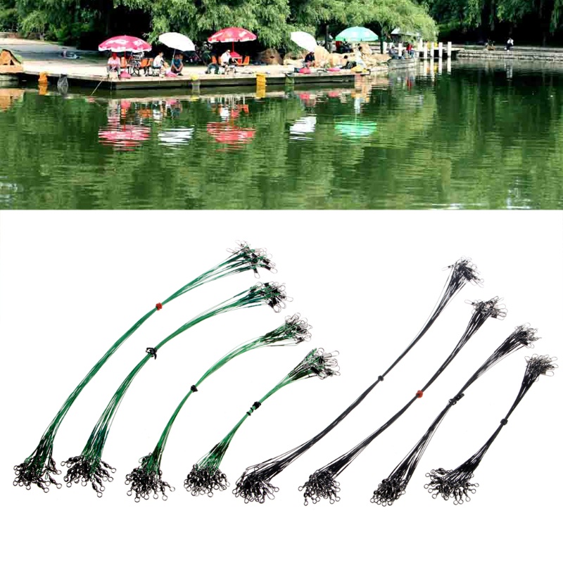 20 Phụ Kiện Dây Câu Cá Bằng Thép Không Gỉ Mới