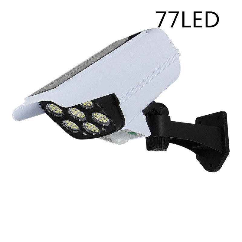 Đèn Năng Lượng Mặt Trời Cảm Biến Chuyển Động Pir 77led / 80cob 3 Chế Độ Kèm Remote Điều Khiển