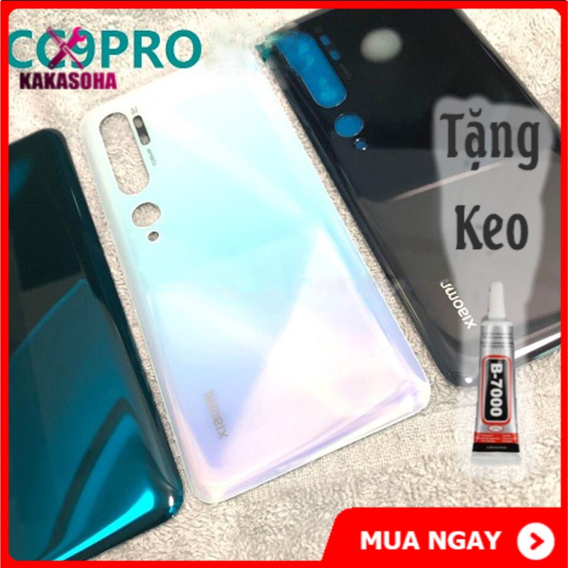 Mặt lưng xiaomi cc9 pro, nắp lưng điện thoại xiaomi cc9 pro kính