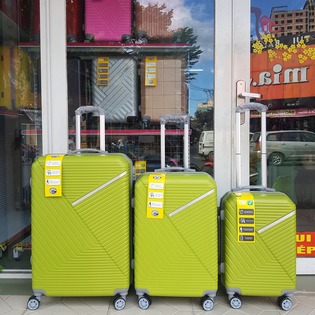 Vali du lịch nhựa dẻo 833R bảo hành 5 năm ( 1 đổi 1 trong 15 ngày )