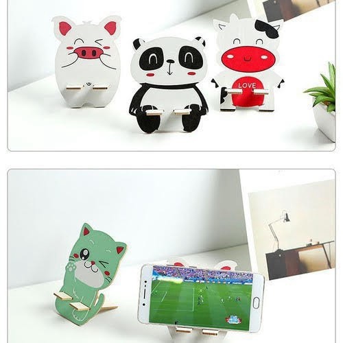 Combo 100 Giá Đỡ Điện Thoại FreeShip Giá Đỡ Bằng Hình Thú Ngộ Nghĩnh