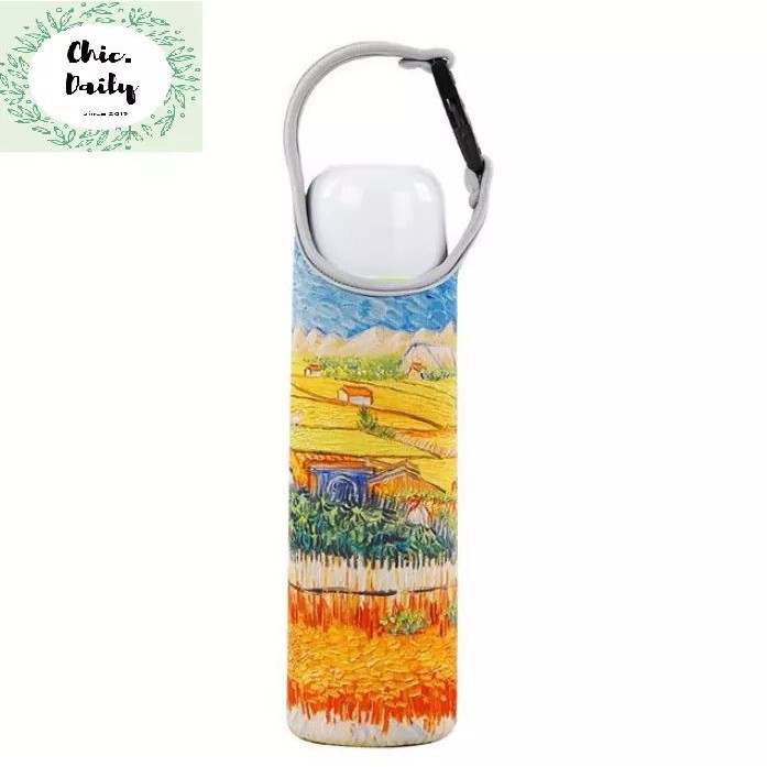 Túi đựng bình giữ nhiệt CHỐNG SỐC - Túi đựng ly giữ nhiệt 500 - 600ml ẢNH THẬT