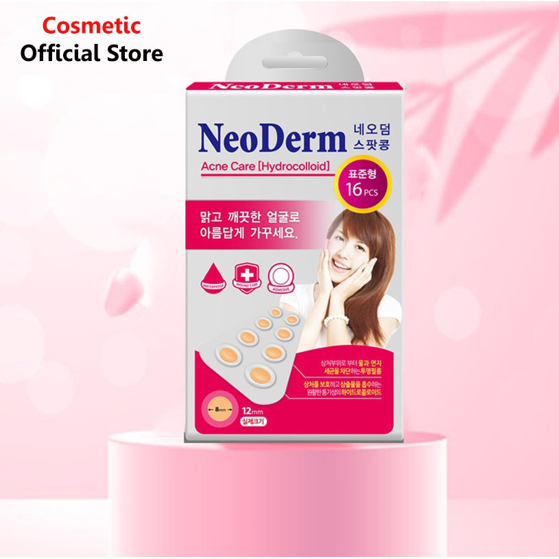 Miếng Dán Mụn Neoderm Ultra Thin 16 (hộp 1 size - 16 miếng) | BigBuy360 - bigbuy360.vn
