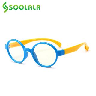 Kính Mắt Soolala Gọng Tròn Chống Ánh Sáng Xanh Thời Trang Cho Bé