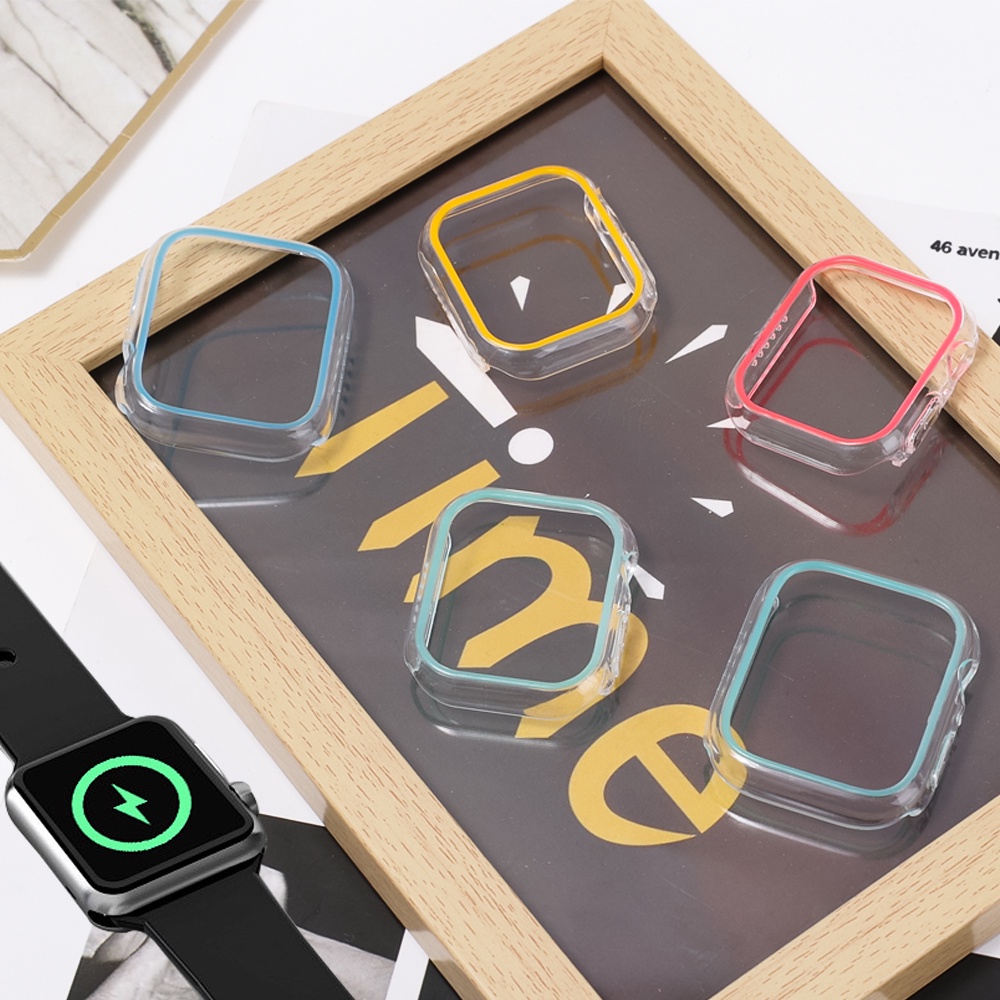 Ốp TPU Bảo Vệ Mặt Đồng Hồ Thông Minh Apple Watch7 45mm / 41mm Chống Trầy Xước