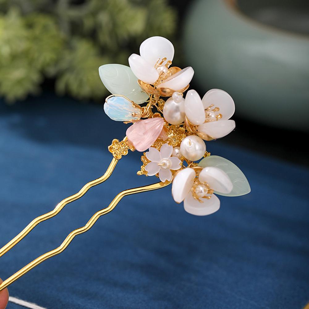 Trâm Cài Tóc Chữ U Phong Cách Vintage Cho Cô Dâu