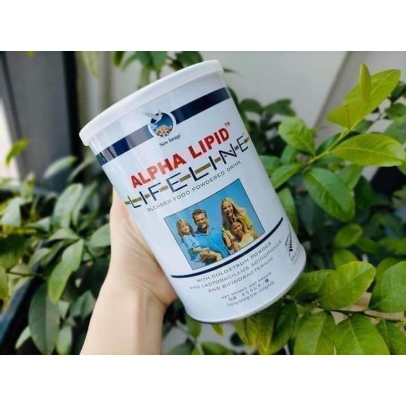 Sữa non Alpha Lipid Lifeline của  New Zealand 450g