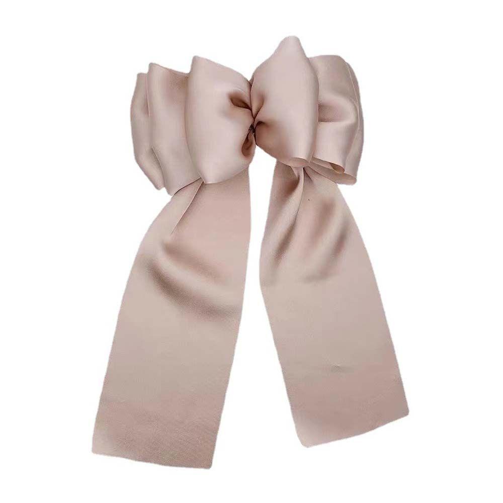 Kẹp Tóc Hình Nơ Sợi To Thời Trang Cho Nữ