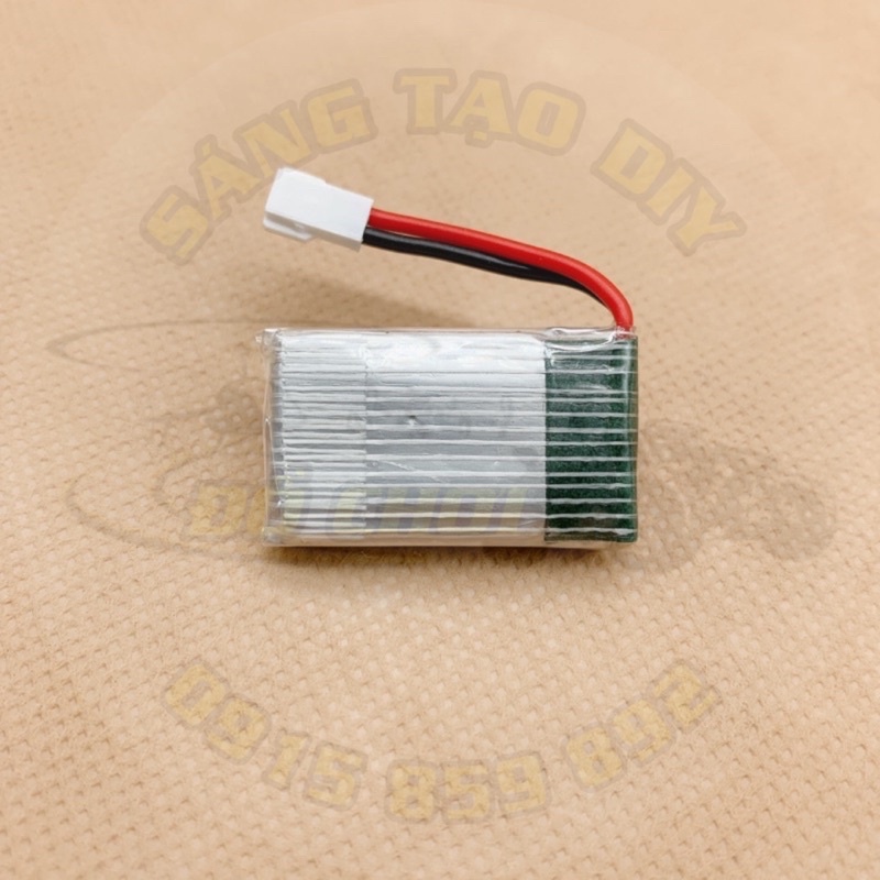 Pin Lipo 1s 3.7V 300mAh dòng xả 25C dùng cho máy bay, Quadcopter, Drone, Flycam