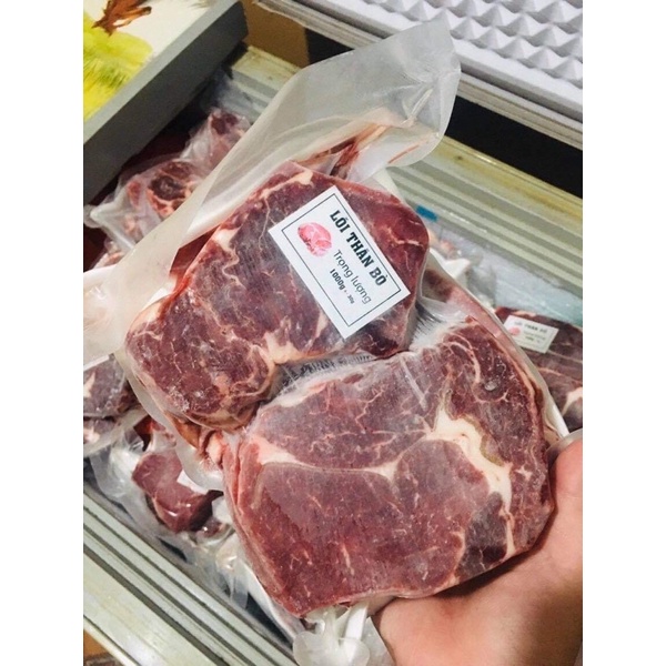 THĂN LÕI BÒ MỸ 1kg hàng loại 1  ẢNH THẬT