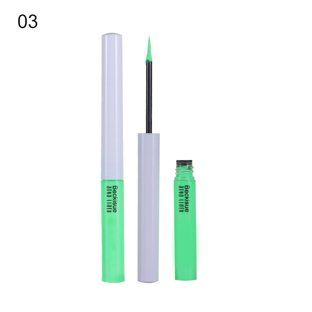 Bút Kẻ Mắt Dạng Lỏng Chống Nước 8 Màu Neon