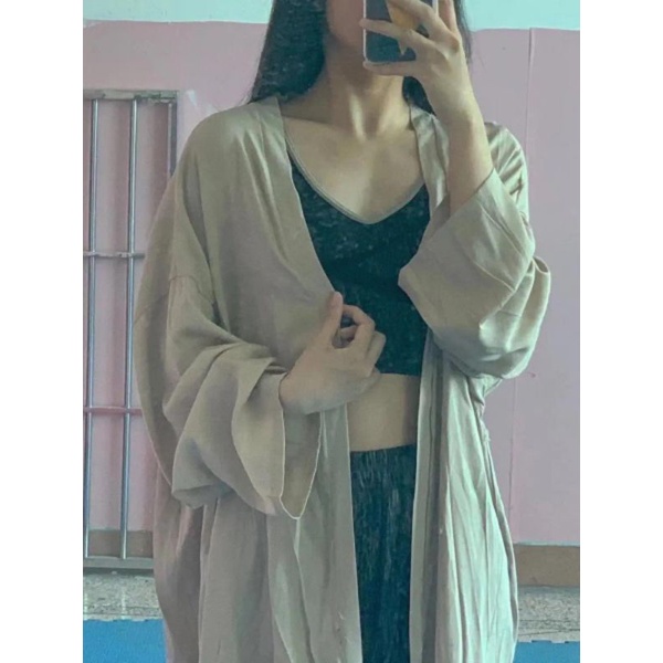 ÁO SƠ MI DÀI MỀM MẠI HÀN QUỐC 💯 ẢNH THẬT | BigBuy360 - bigbuy360.vn