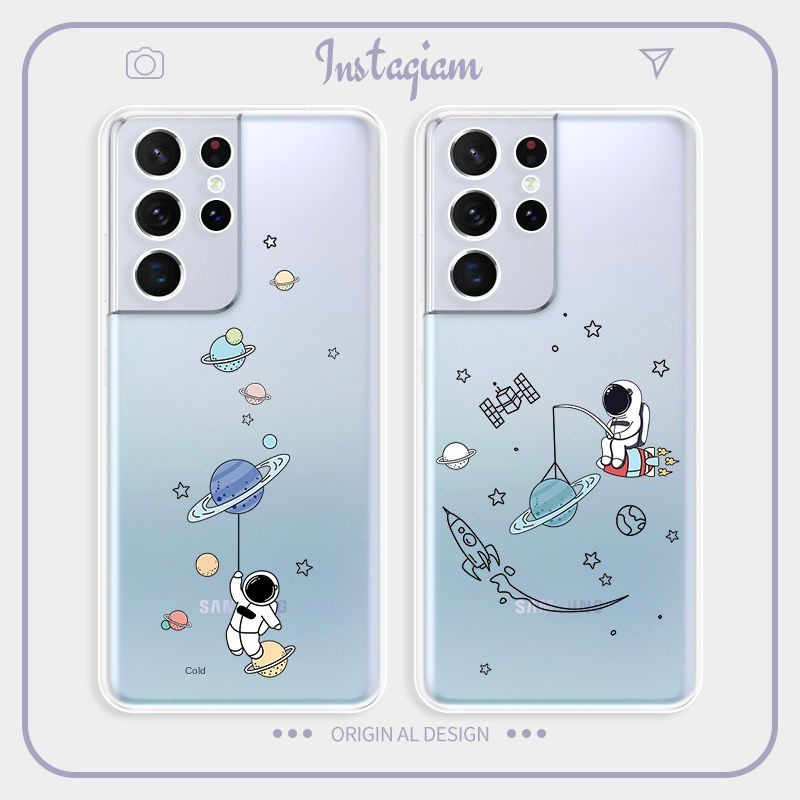 Ốp Lưng Trong Suốt Siêu Mỏng Chống Rơi Cho Samsung S21 S20Fe S20 + S10 S9Plus S8 | BigBuy360 - bigbuy360.vn