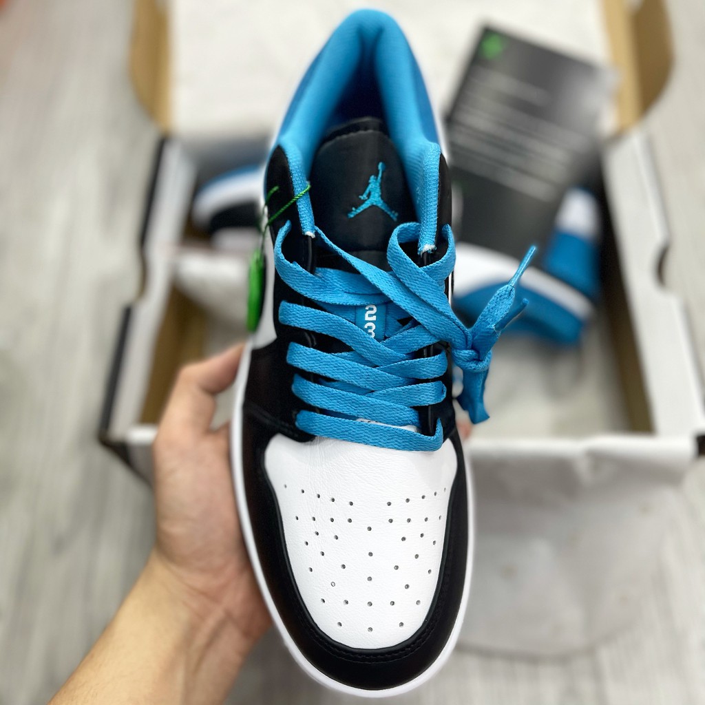 Giày Sneaker Jordan 1 Low Xanh Đen