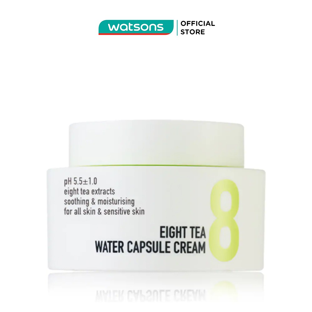 Kem Dưỡng Bom Eight Tea Water Capsule Cream Cấp Nước Từ 8 Loại Trà 50g