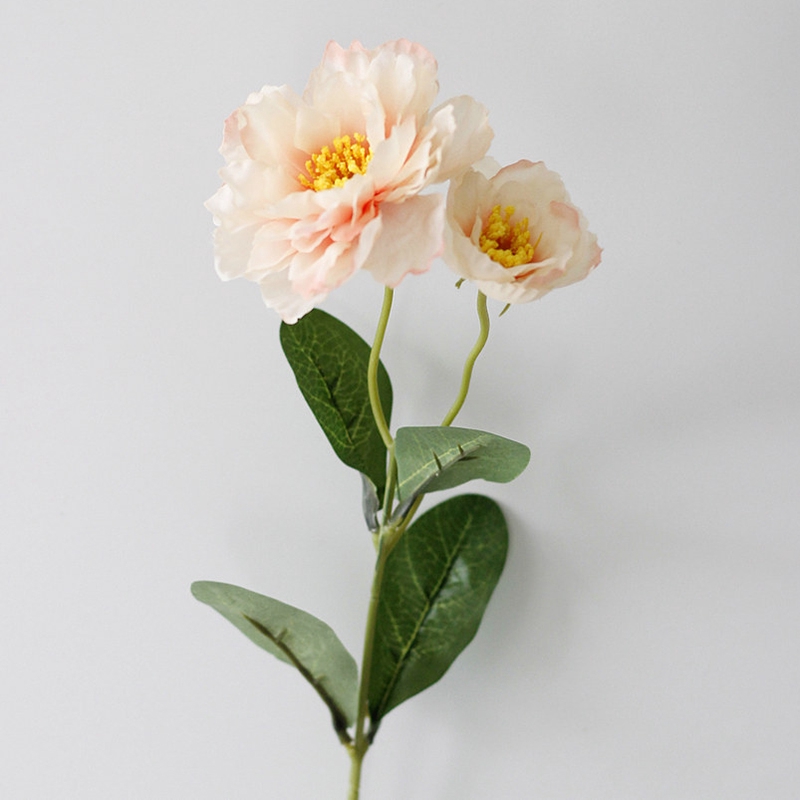Cành hoa hồng nhân tạo bằng vải lụa dùng để trang trí tiệc cưới tiện lợi DIY