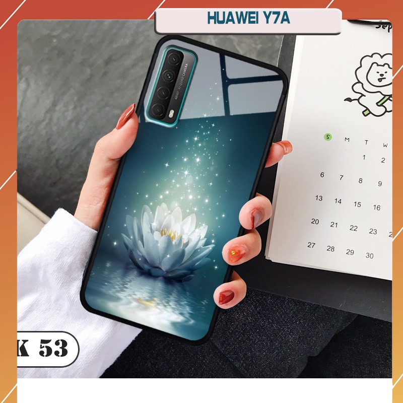 Ốp lưng kính cường lực cho điện thoại Huawei y7a