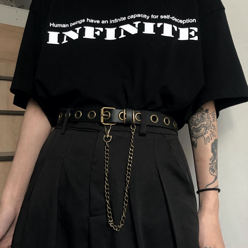 Thắt lưng mỏng khóa vuông kim loại thiết kế đơn giản dễ phối đồ dành cho nam 22549