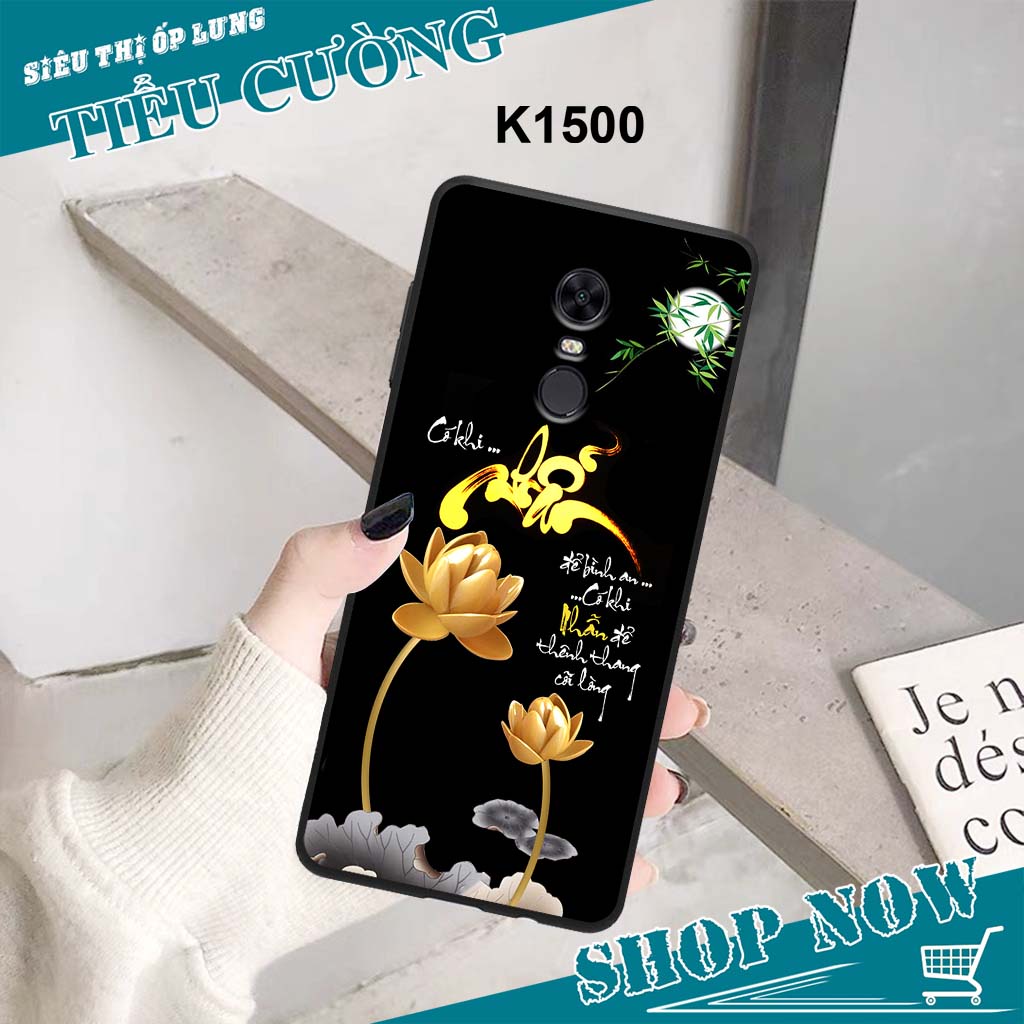 Ốp Xiaomi REDMI 5 / 5 PLUS in hình thời trang thư pháp RẺ BỀN ĐẸP