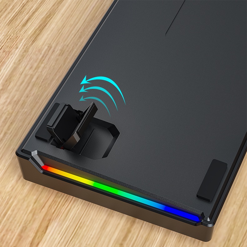 Bàn phím máy tính bàn phím cơ 61 phím Bàn phím chơi game văn phòng cực gọn nhẹ ONEKA KB03