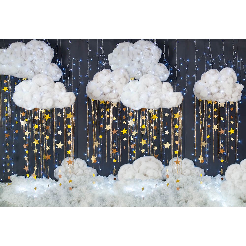 Dây Sao Garland Trang Trí Cho Các Bữa Tiệc, Trang Trí Phòng Ngủ, Phối Với Dây Cờ, Dây Happy Birthday