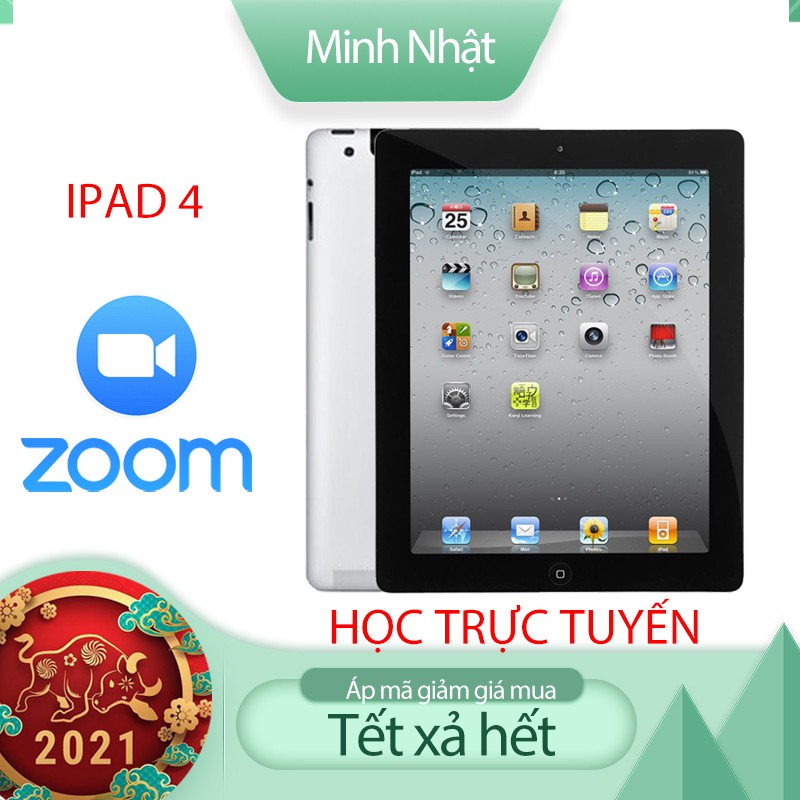 iPad 4 CHÍNH HÃNG QUỐC TẾ BH 6 THÁNG