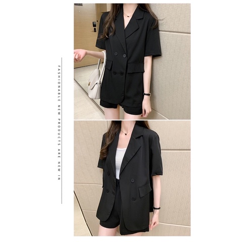 Áo blazer nữ tay ngắn nhiều màu nhiều size phong cách cá tính