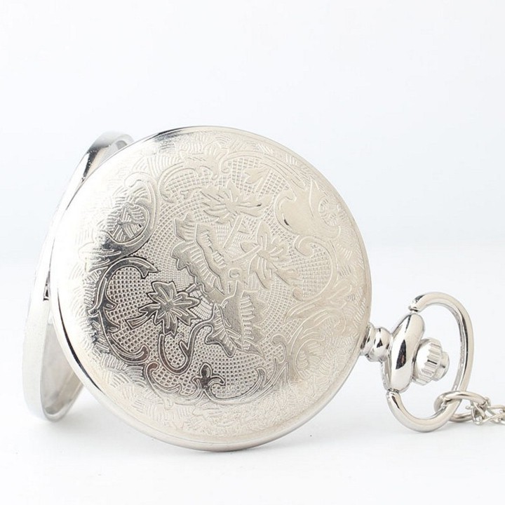 [GIẢM GIÁ FREE SHIP]  Đồng Hồ Bỏ Túi Quartz Thạch Anh Dây Xích Dài Giả Cổ Cao Cấp Kiểu Dáng Sang Trọng, Nhỏ Gọn Tiện Lợi | BigBuy360 - bigbuy360.vn