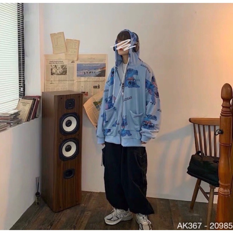 Áo Khoác Nỉ Bông Stick 3D Hàng QC Cao Cấp Áo Khoác Jackets Nam Nữ Nỉ 3D STICK - AK367 | BigBuy360 - bigbuy360.vn