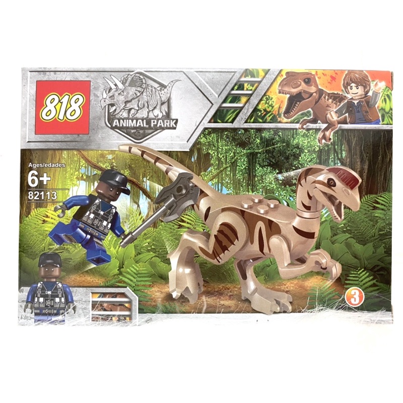 BỘ 8 HỘP LEGO LẮP RÁP KHỦNG LONG 82113