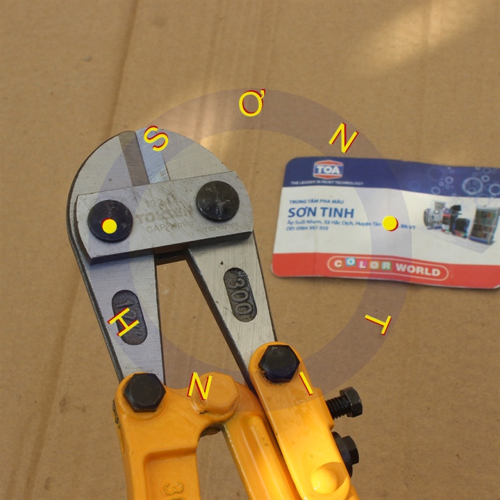 Kềm Kìm Cộng Lực Kéo Cắt Sắt 12inch 300mm Bolt Cutter TOLSEN 10241