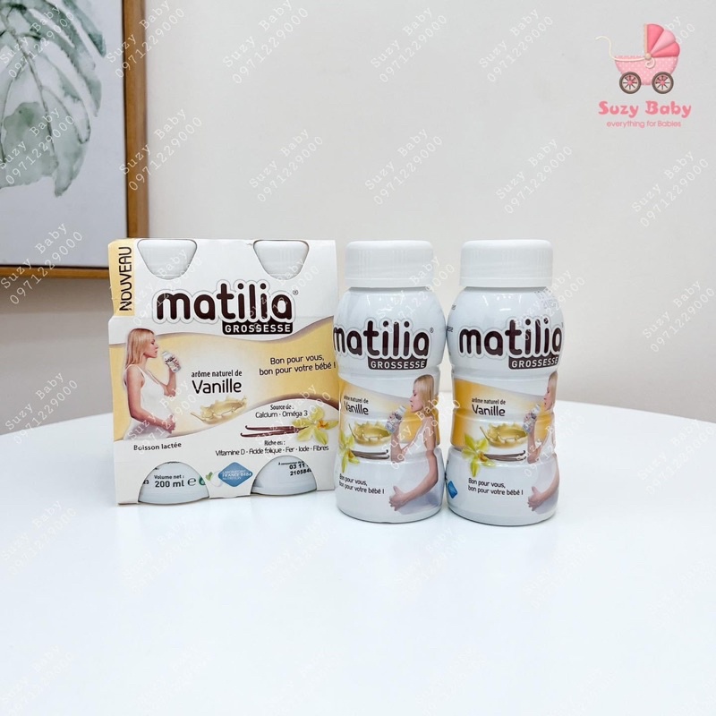Sữa bầu pha sẵn matilia Pháp cho mẹ bầu