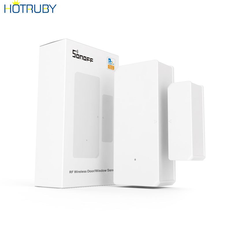 Thiết bị cảm biến cửa ra vào không dây Sonoff Dw2-Rf - 433mhz Rf bảo mật an ninh