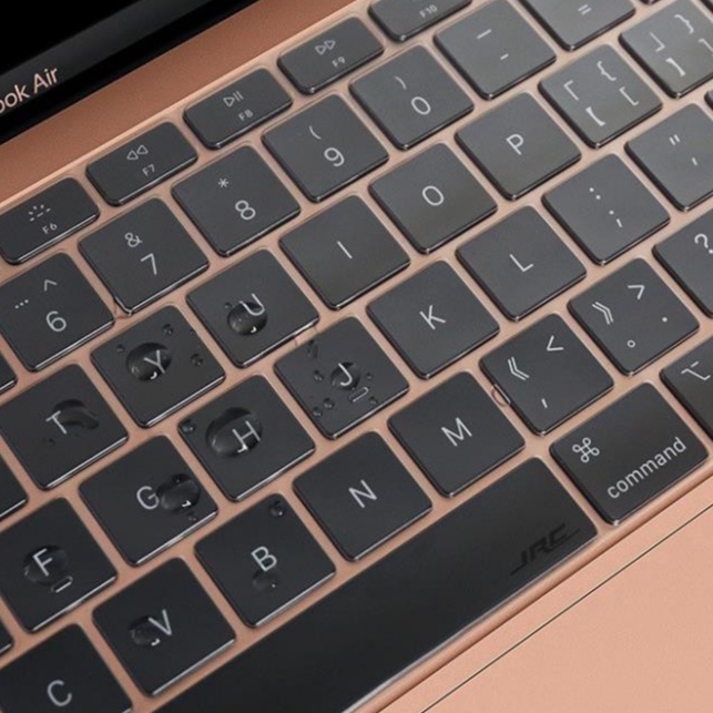 Miếng Phủ Bàn Phím Macbook Air 13&quot; 2020,Macbook Pro 13&quot; 2020 Màu Trong Suốt Chính Hãng JRC