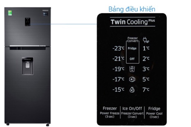 Tủ lạnh Samsung Inverter 360 lít RT35K5982BS/SV(Miễn phí giao tại HCM-ngoài tỉnh liên hệ shop)